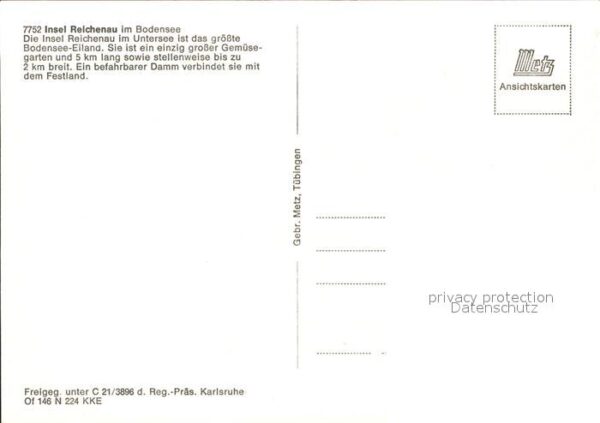 Insel Reichenau im Bodensee Fliegeraufnahme – Bild 2