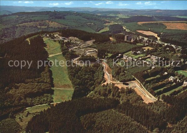 Winterberg Hochsauerland mit Bobbahn und Kahler Asten Fliegerauf