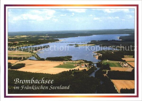Weissenburg Bayern Brombachsee Fränk Seenland Fliegeraufna
