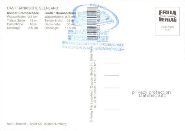 Weissenburg Bayern Brombachsee Fränk Seenland Fliegeraufna – Bild 2