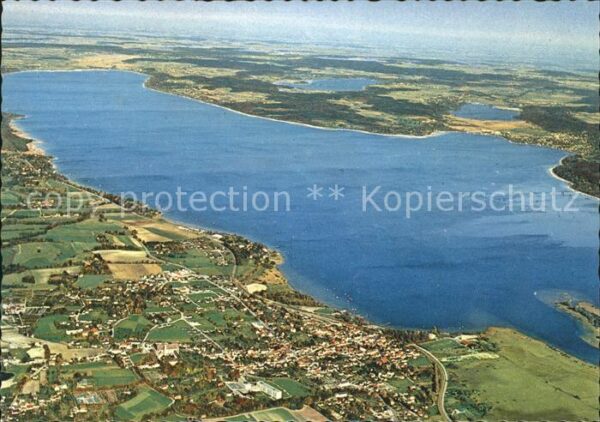 Ammersee mit Diessen und Herrsching Fliegeraufna