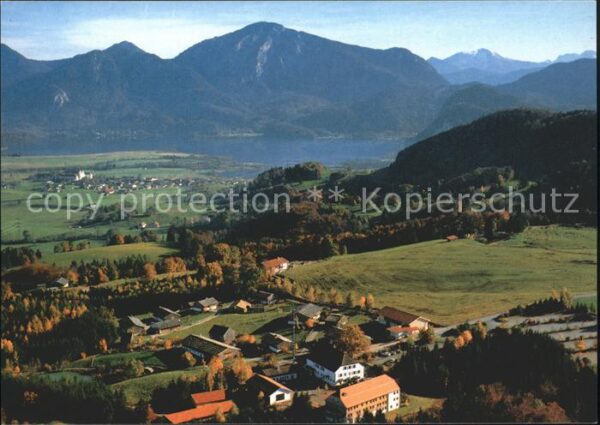 Grossweil Museumsgelände mit Kochelsee und Kloste