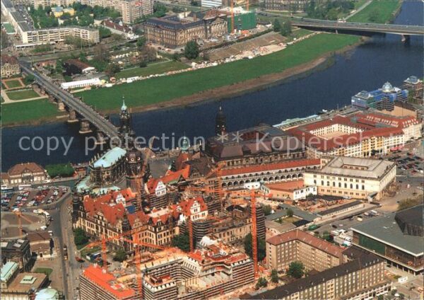 Dresden Augustusbrücke Hofkirche Schloss Stallh