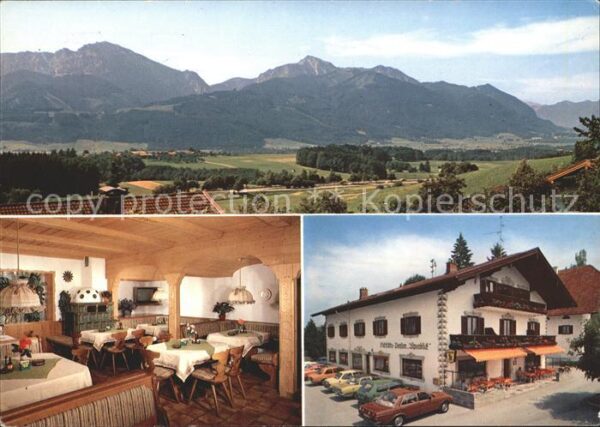 Bernhaupten Gaststätte Pension Alpenblick Stube Pan