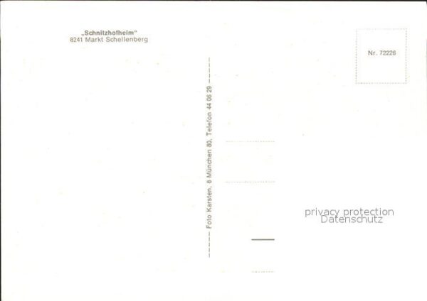 Markt Schellenberg Schnitzhofheim Teilansichten – Bild 2