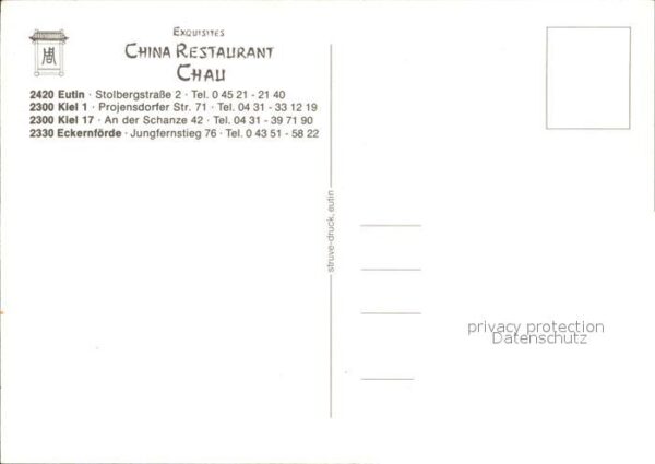 Eutin China Restaurant Chau – Bild 2