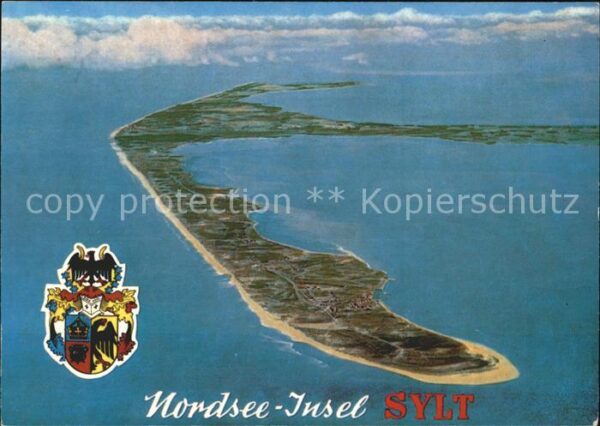 Insel Sylt Fliegeraufnahme