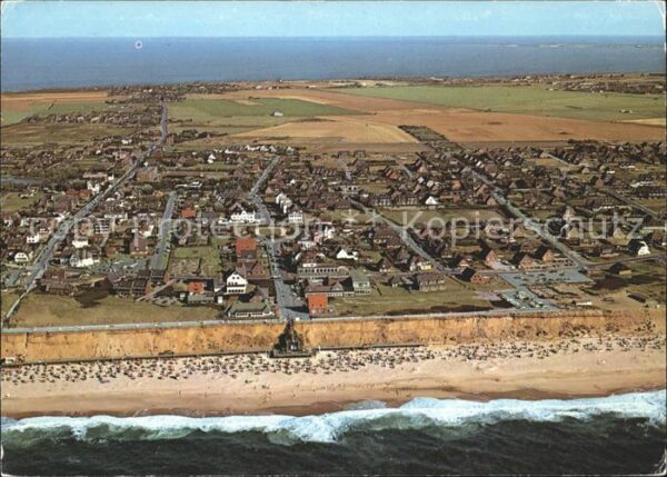 Wenningstedt Sylt Fliegeraufnahme