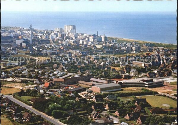 Westerland Sylt Fliegeraufnahme