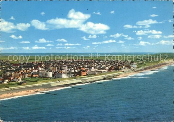 Westerland Sylt Fliegeraufnahme