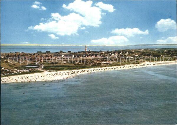 Hoernum Sylt Fliegeraufnahme