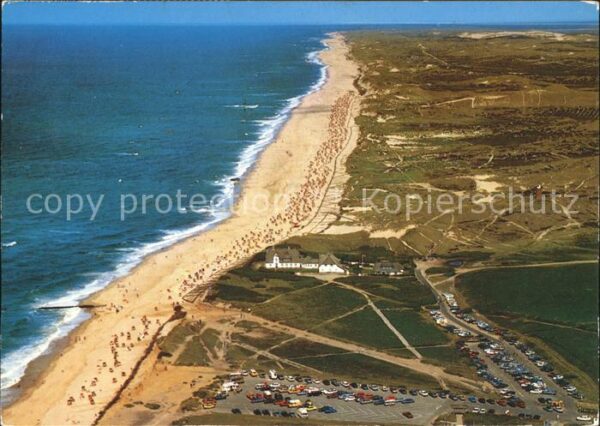 Insel Sylt Fliegeraufnahme