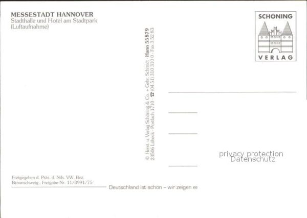 Hannover Stadthalle und Hotel am Stadtpark Flieg – Bild 2