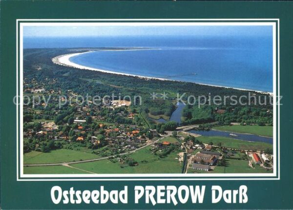 Prerow Ostseebad mit Darss und Zingst Fliegeraufnahme