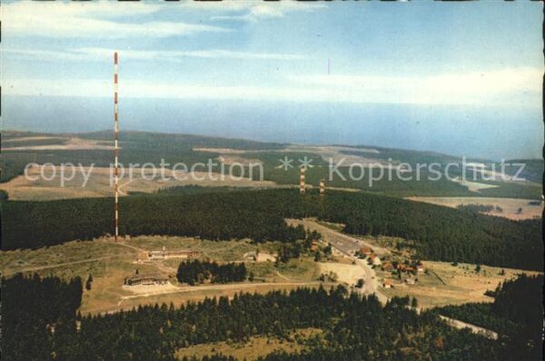 Torfhaus Harz Fliegeraufnahme