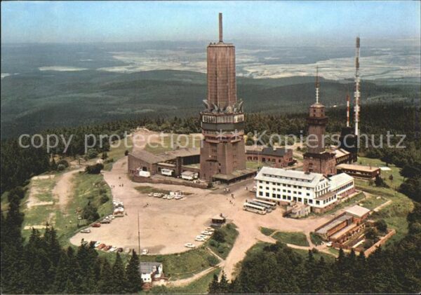 Feldberg Taunus Fernmelde Fernseh und UKW Sender Fliege