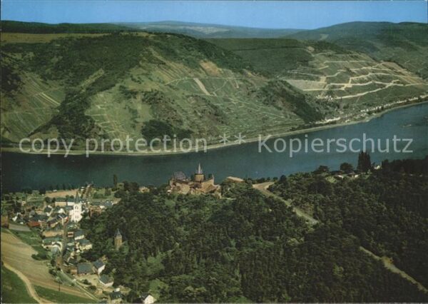Bacharach Rhein im Steegertal und Jugendburg Stahleck F
