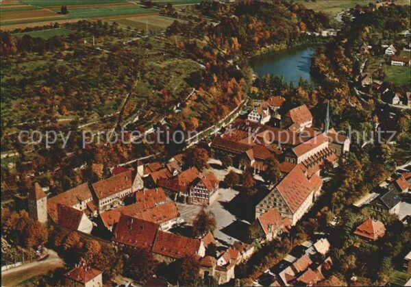 Maulbronn Ehem Zisterzienserkloster Fliegeraufnah