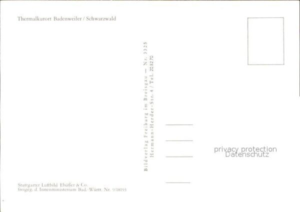 Badenweiler Fliegeraufnahme – Bild 2