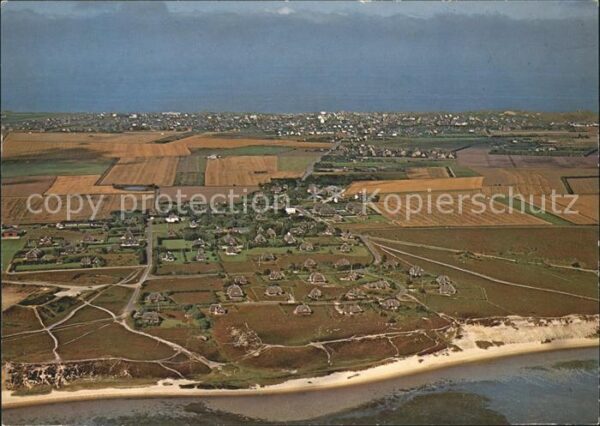 Insel Sylt Friesendorf Braderup Fliegeraufnahme