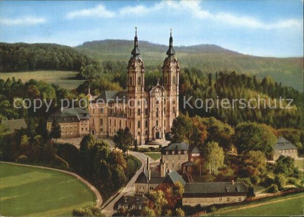 Vierzehnheiligen Basilika Vierzehnheiligen Fliegeraufnah