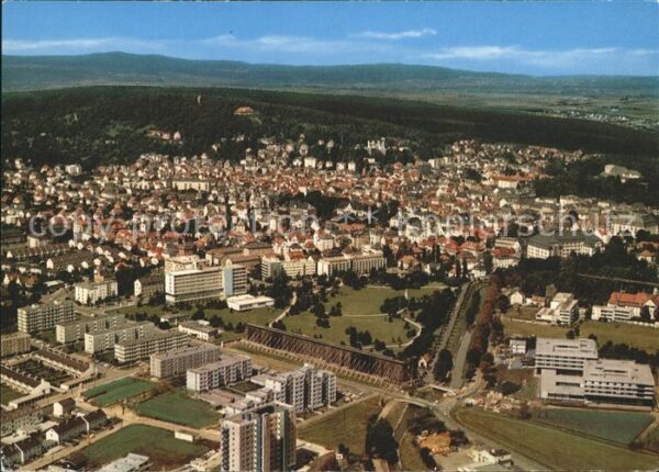 Bad Nauheim Hessisches Staatsbad Fliegeraufnahme