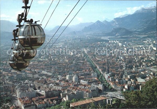 Seilbahn Bastille Grenoble Isere