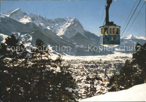 Seilbahn Wankbahn Zugspitzgruppe Garmisch-Parten