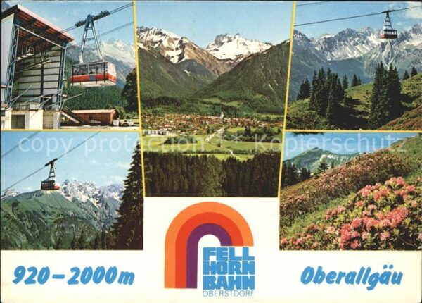 Seilbahn Fellhornbahn Oberstdorf Oberallgäu