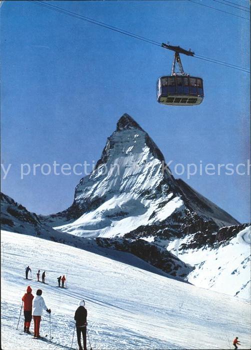 Seilbahn Furgg Zermatt Matterhorn