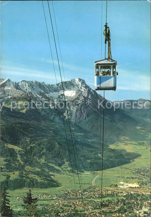 Seilbahn Wankbahn Garmisch-Partenkirchen Zugspit