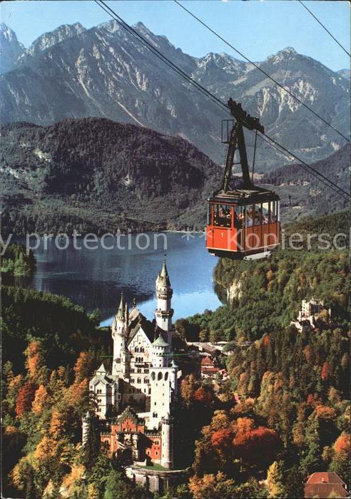 Seilbahn Tegelbergbahn Schwangau Füssen Königssc