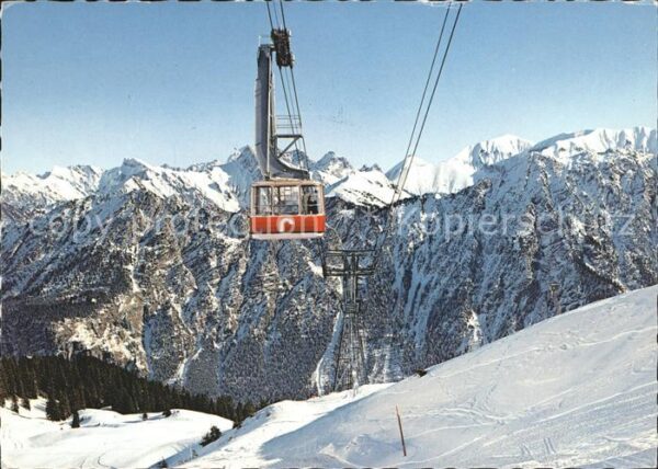 Seilbahn Fellhornbahn Oberstdorf-Birgsautal Allg