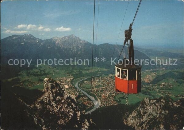 Seilbahn Predigtstuhlbahn Bad Reichenhall Zwiese