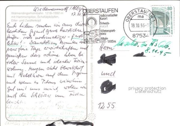 Seilbahn Walmendingerhornbahn Hammerspitze Schaf – Bild 2
