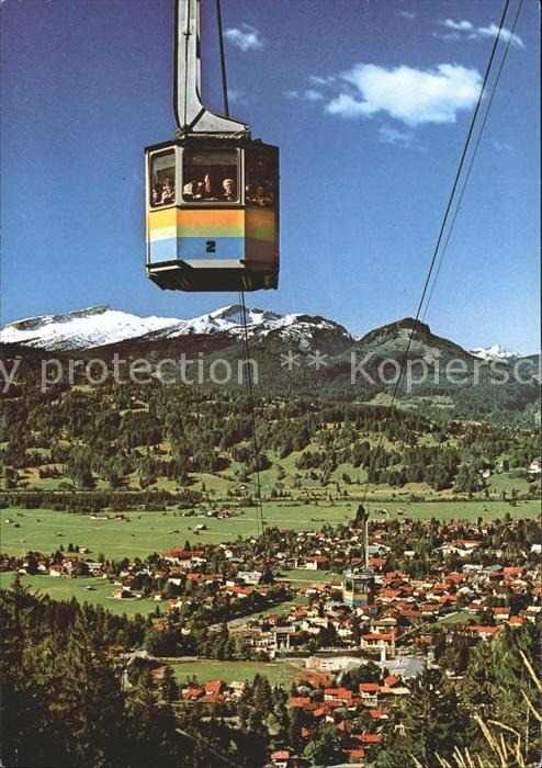 Seilbahn Nebelhornbahn Oberstdorf Oberallgäu Hoh