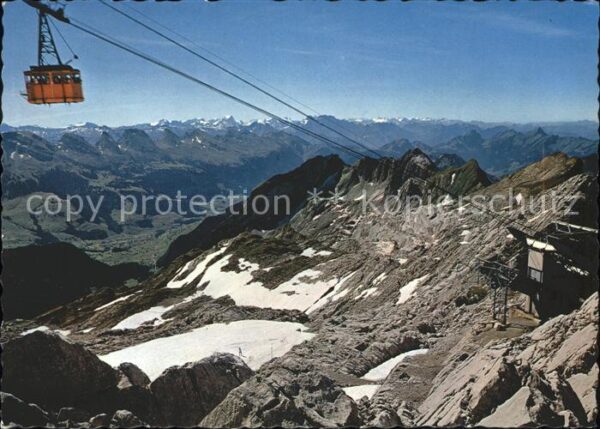 Seilbahn Säntis Churfirsten