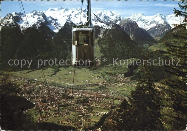 Seilbahn Muttersbergseilbahn Bludenz Rhätikon