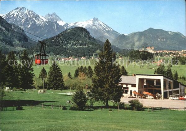 Seilbahn Tegelbergbahn Schwangau Füssen Rossberg