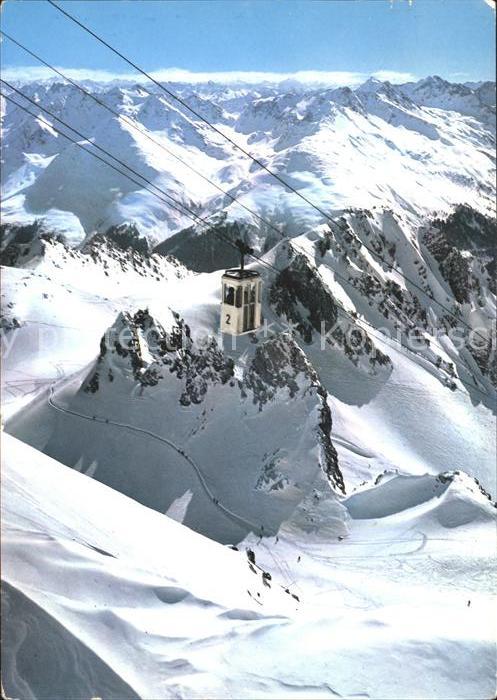 Seilbahn Vallugabahn Arlberg Tirol