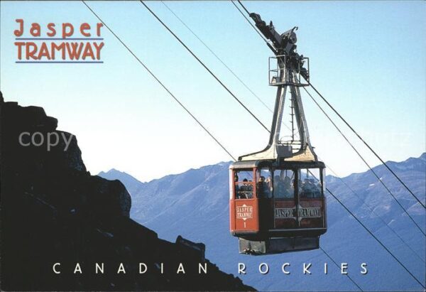 Seilbahn Jasper Tramway Jasper National Park Alb