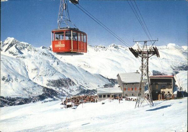 Seilbahn Corvatsch Oberengadin Mittelstation