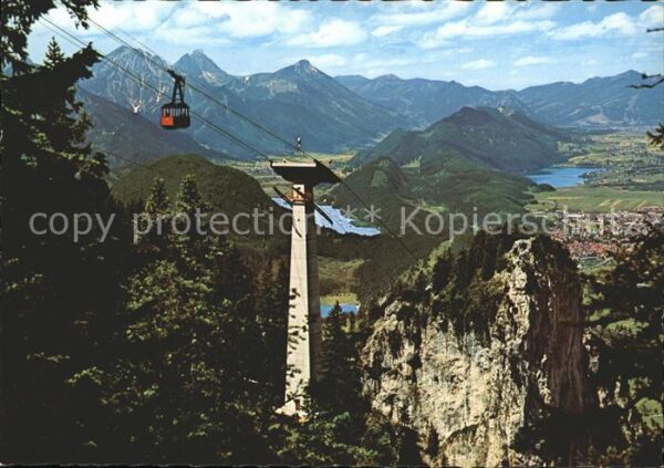 Seilbahn Tegelbergbahn Rossberg Aggenstein Breit