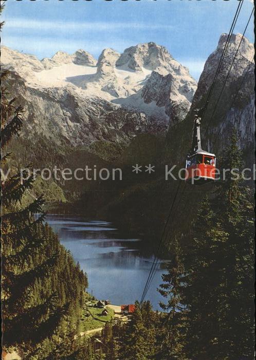 Seilbahn Gosaukamm Gosau-See Hoh Dachstein