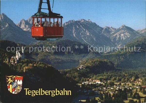 Seilbahn Tegelbergbahn Alpsee