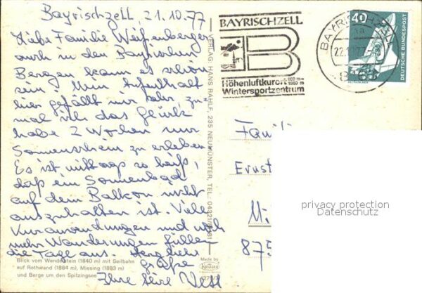 Seilbahn Rothwand Miesing Spitzingsee – Bild 2