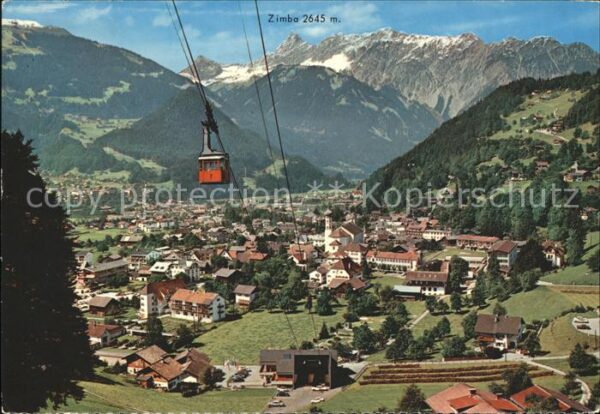 Seilbahn Hochjochbahn Schruns-Tschagguns Montafo