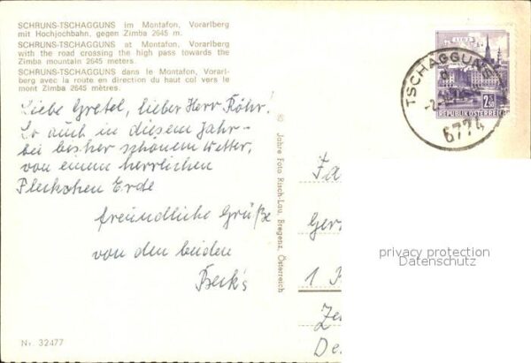 Seilbahn Hochjochbahn Schruns-Tschagguns Montafo – Bild 2