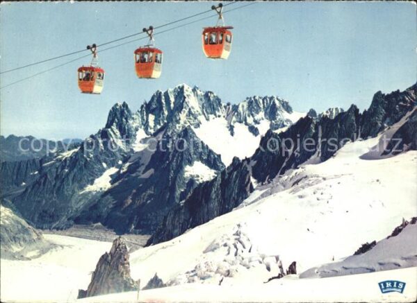 Seilbahn Aiguille du Midi Chamonix Mont Blanc