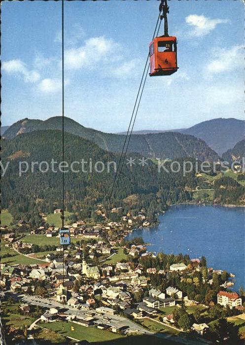 Seilbahn Gondelbahn Zwölferhorn St. Gilgen Wolfg